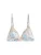 Next Bikinitop  beige / lichtblauw / mauve / wit
