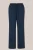 WE Fashion – Dames wide leg broek – Curve – Regular fit – Donkerblauw – LENZING™ ECOVERO™ viscose – Plus Size