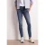 Street One Dames Mid Waist Slim Legs jeans in Slim Fit in Blauw