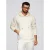 Ombre herenhoodie cream sweatshirt