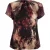Korte Mouw Print Top in Cupro Conquista Fashion