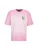 19V69 ITALIA Shirt ‘Tamaro Dip’  cyaan blauw / rosa / pastelroze / wit
