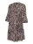 Vero Moda Maternity Jurk ‘VMMJosie’  donkerbruin / lichtgrijs