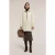 Motivi Shearling Effect Coat White