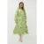 EsQualo Dress Long Floral Treasure Print