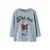 NAME IT MINI longsleeve met print – lichtblauw