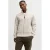 JACK & JONES PREMIUM sweatvest met textuur beige