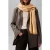Calvin Klein Emblem Shine Signature Scarf Parsnip