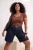 Trendyol Curve Dames Bruin Effen Kort Getailleerd Grote maten Blouses