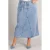 Yest Curve spijkerrok medium blue denim