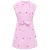 KIDS ONLY GIRL gestreepte korte jurk met hartjes roze