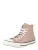 CONVERSE Sneakers hoog ‘CTAS’  cappuccino / goud / zilver