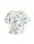 Next Shirt  beige / greige / jade groen / wit