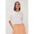 Esqualo T-shirt met backprint wit