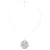 Orphelia ‘Anabel’ Dames 925 Sterling Zilveren Ketting met Hanger – Zilver ZH-7097