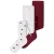 NAME IT MINI gebreide maillots met hartjes – wit/rood (set van 2)