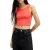AllSaints Rina Cropped Tank Poppy Pink