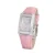 7017l02sac Roze Leren Horloge met Band