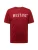 MUSTANG Shirt ‘Austin’  karmijnrood / wit
