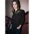 Street One Studio Dames Shirt met lange mouwen en ruches in Zwart