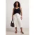 Trendyol Curve Dames Wit Effen Hoge taille Grote maten Jeans