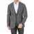 Geruite blazer met lange mouwen en reverskraag KMJA06 man
