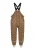 Schmuddelwedda Regenbroek Meisje zwart beige leo