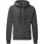 Fruit of the Loom Klassieke herenhoodie (Donkere Heide Grijs)