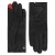 Roeckl Vingerhandschoenen ‘MEMPHIS TOUCH’  knalrood / zwart
