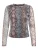 Only Onlnova L/s Mesh Top T-shirt Lange Mouw Ombre Blue