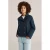 WE Fashion trenchcoat donkerblauw