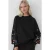 Bedrukte Lange Mouwen Crew Neck Sweatshirt