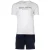 Marc O’Polo Pyjama kort  navy / wit