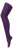 Sock Snob Dames80 denier ondoorzichtig patroon panty’s – Skye Paars