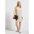 Street One Dames Corduroy jurk met gespleten hals in Beige