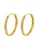 Hey Happiness Oorbel ‘Mid Chunky’  goud