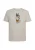 GREENBOMB Shirt ‘Animal Raccoon Hike’  geel / grijs gemêleerd