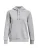 UNDER ARMOUR Sportief sweatshirt ‘Rival’  grijs gemêleerd / wit