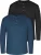 normani Shirt ‘Neuville’  marine / zwart