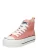BRITISH KNIGHTS Sneakers hoog ‘Kaya’  oudroze / zwart / wit