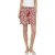Only Onlmikasi string detail shorts wvn brick red/abstr