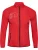 Newline Sportjas  grijs / cranberry / zwart