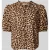 Christian Berg Woman Selection Regular fit blouse in dierenlook met V-hals