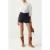 BA&SH Short Bluenuit