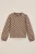 WE Fashion – Meisjes sweater met print – Regular fit – Beige –