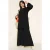 Textured Lange Mouwen Tuniek en Brede Pantalon Set
