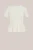 WE Fashion – Dames T-shirt gesmokt – Gebroken wit – Viscose –