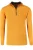 Redmond Regular Fit Half-Zip Sweater geel, Gestructureerd