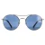 Police Aviator Mannen Shiny Light Gold Blue SPLA24 Lewis 03