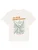 Watapparel Shirt ‘Alone sometimes but its okay’  donkergroen / mandarijn / wit